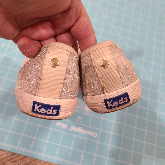 Keds for kate spade gliterry sneaker shoes - Picture 8 of 8